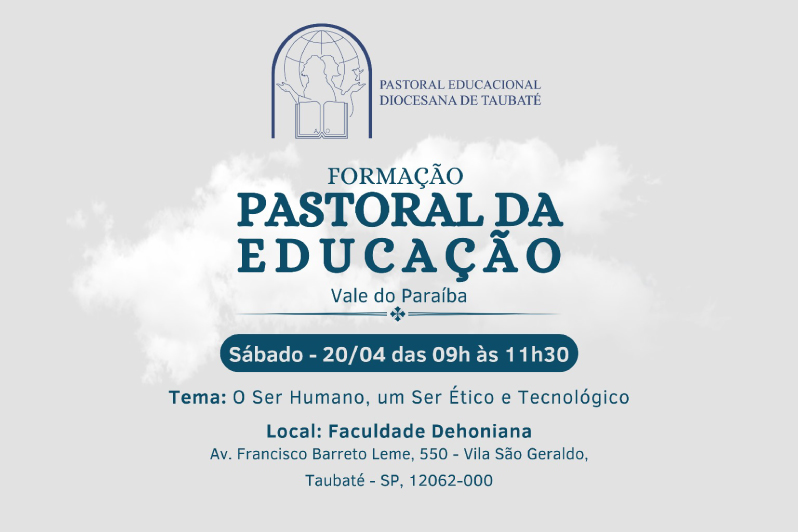 Formação Pastoral Educacional da Diocese de Taubaté