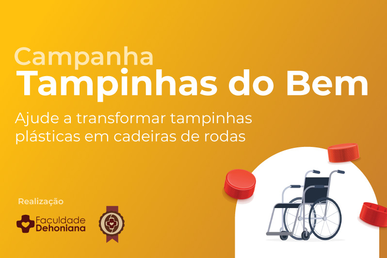 Tampinhas do Bem: Dehoniana realiza ação para recolher tampas plásticas