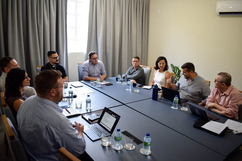 Internacional: Faculdade Dehoniana e Sacred Heart realizam reunião em Taubaté
